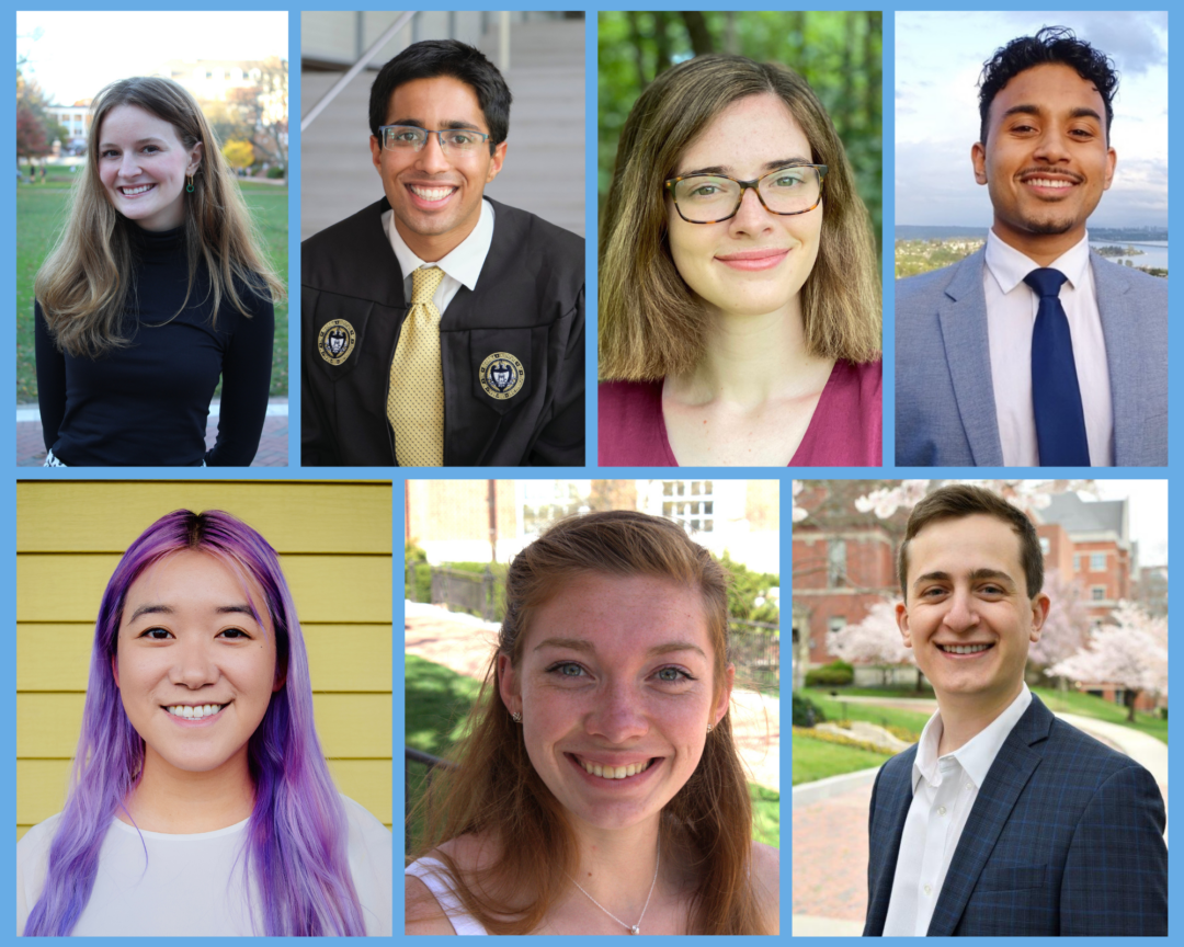 Headshots of this year's NSF GRFP recipients from INBT